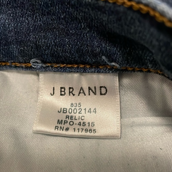 J Brand Mid Rise Skinny Crop Jeans - Picture 9 of 10